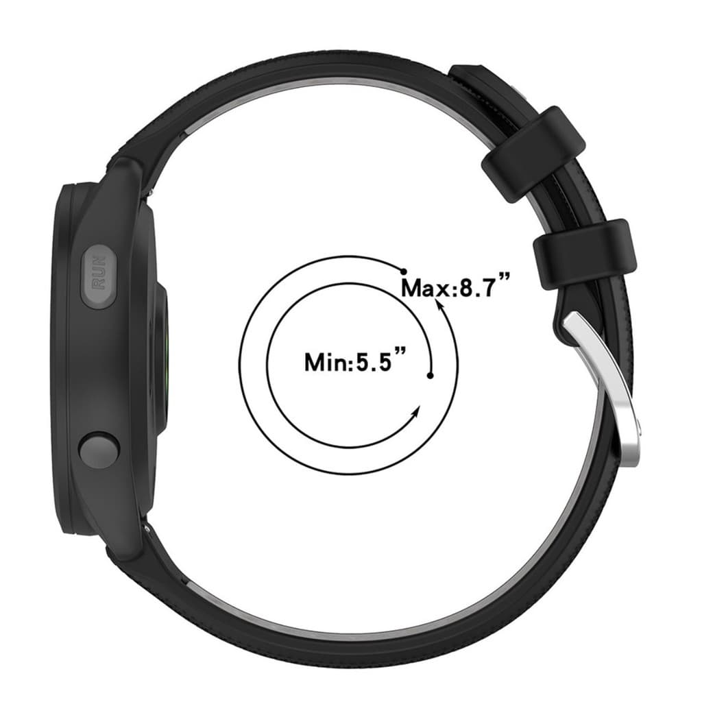 สายรัดซิลิโคน + เคสป้องกันเชลล์สําหรับผู้เบิกทาง Garmin 165 Smartwatch Soft Screen Protector Case Band อุปกรณ์เสริม รูปที่ 8