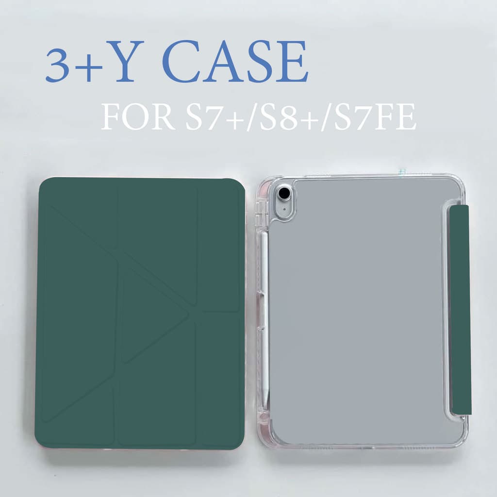 เคสใสซัมซุงสำหรับสำหรับ Samsung Tab s10 lite A11 A9 S9 A9plus/S9 FE PLUS A8 A7 lite S7+ S8+ S9+ สวยงามและใช้งานได้จริง รูปที่ 1