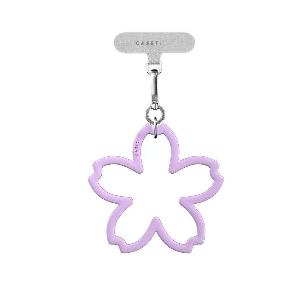 Pretty Silicon Beautiful Flower Special Romantic Heart Phone Wristlet lanyard Pendant คุณภาพสูง เชือกคล้องโทรศัพท์มือถือ รูปที่ 6