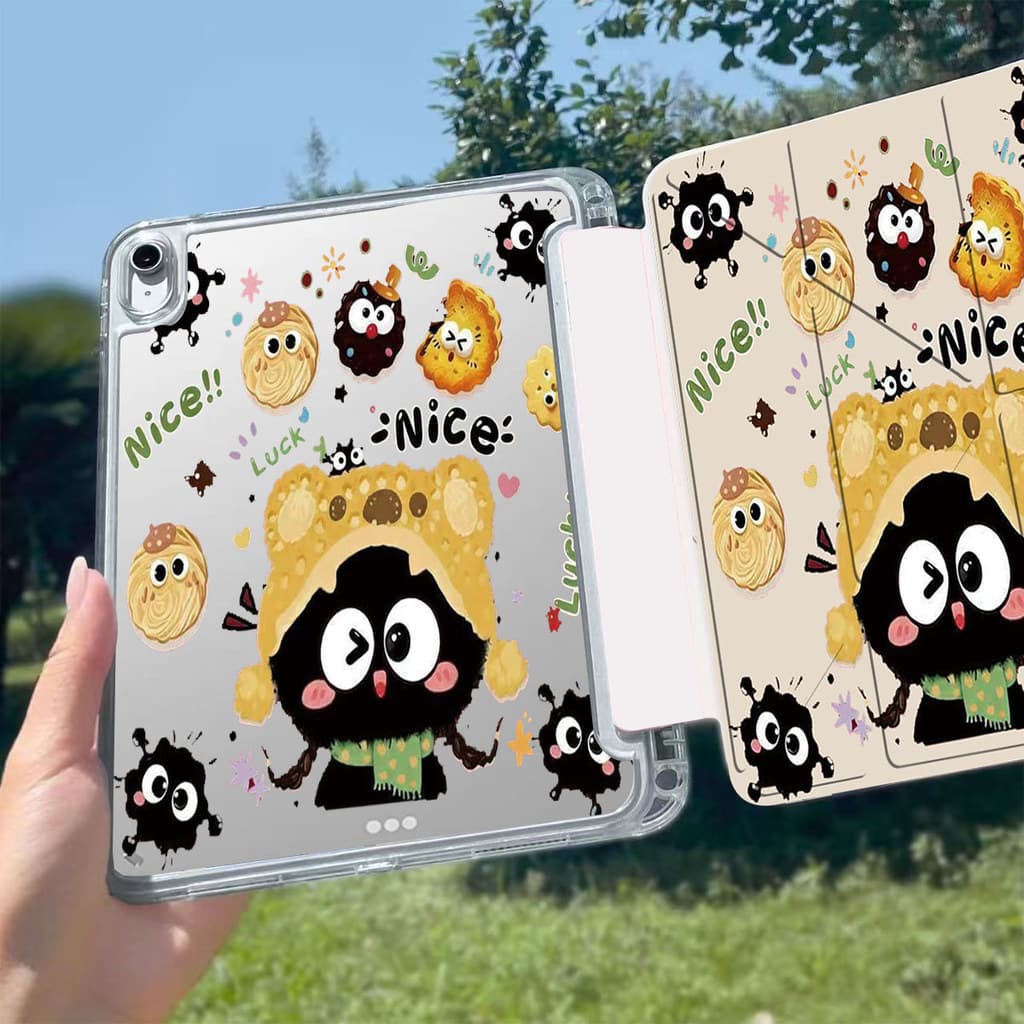 เคสฝาพับอะคริลิคใส Samsung Galaxy Tab A11 A8/A9/S6 Lite/S7/S8/S9 fe/S7 FE/S10 Lite/A9+/S7+ ดีไซน์ Y กันกระแทก รูปที่ 9
