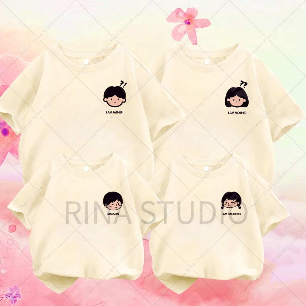 &CODRINA STUDIO พิเศษพ่อแม่และลูกสวมใส่ฤดูร้อนสวมใส่อินเทรนด์ครอบครัวสามสี่แม่ลูกผู้หญิงสไตล์ตะวันตกผ้าฝ้ รูปที่ 3