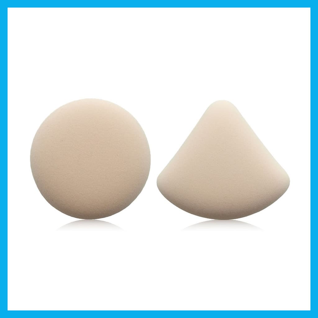 SUPERMOM Marshmallow Puff 2pcs #Duo พัฟมาชเมลโล่ ซุปเปอร์มัม ทรงกลม และทรงสามเหลี่ยม. รูปที่ 4