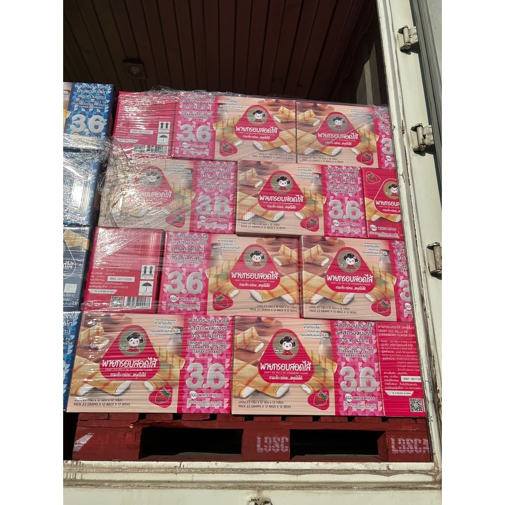 ทามะโกะ พายกรอบสอดไส้ 23 กรัม 1X144 ชิ้น รูปที่ 3