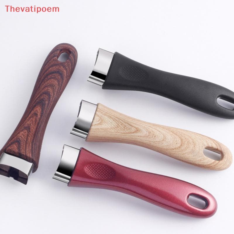 Bakelite Pan Pot Handle Anti Scalding Pan Universal Ergonomic อุปกรณ์ครัวเปลี่ยนที่ถอดออกได้ Bakelite Grip HOT รูปที่ 7