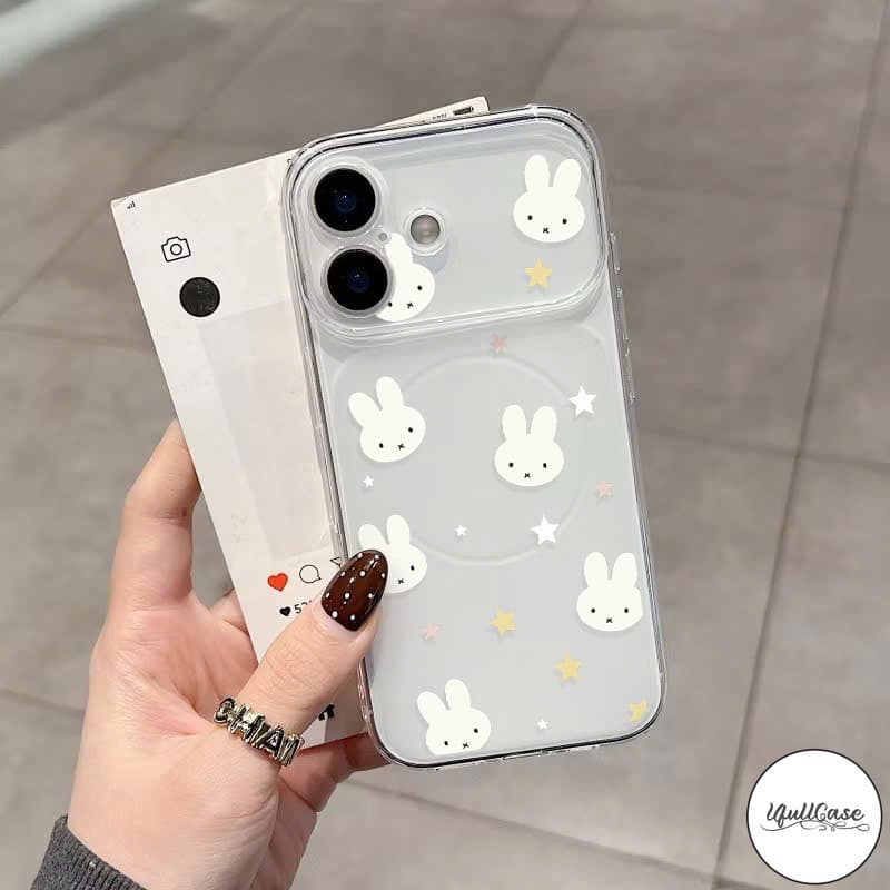 เคสไอโฟนAIRมิฟฟี่ ลายหลายสี ดาว จุด คอนนิง แม่เหล็ก เคสไอโฟน เข้ากันได้กับIPhone 12 17 15 11 13 16 14 Pro Max 14 16 Plus รูปที่ 2