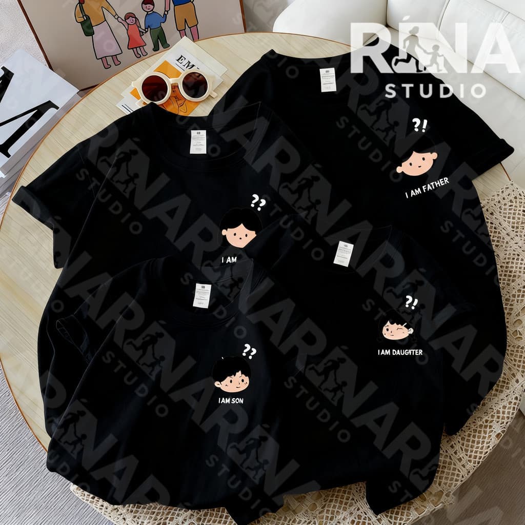 &CODRINA STUDIO พิเศษพ่อแม่และลูกสวมใส่ฤดูร้อนสวมใส่อินเทรนด์ครอบครัวสามสี่แม่ลูกผู้หญิงสไตล์ตะวันตกผ้าฝ้ รูปที่ 2