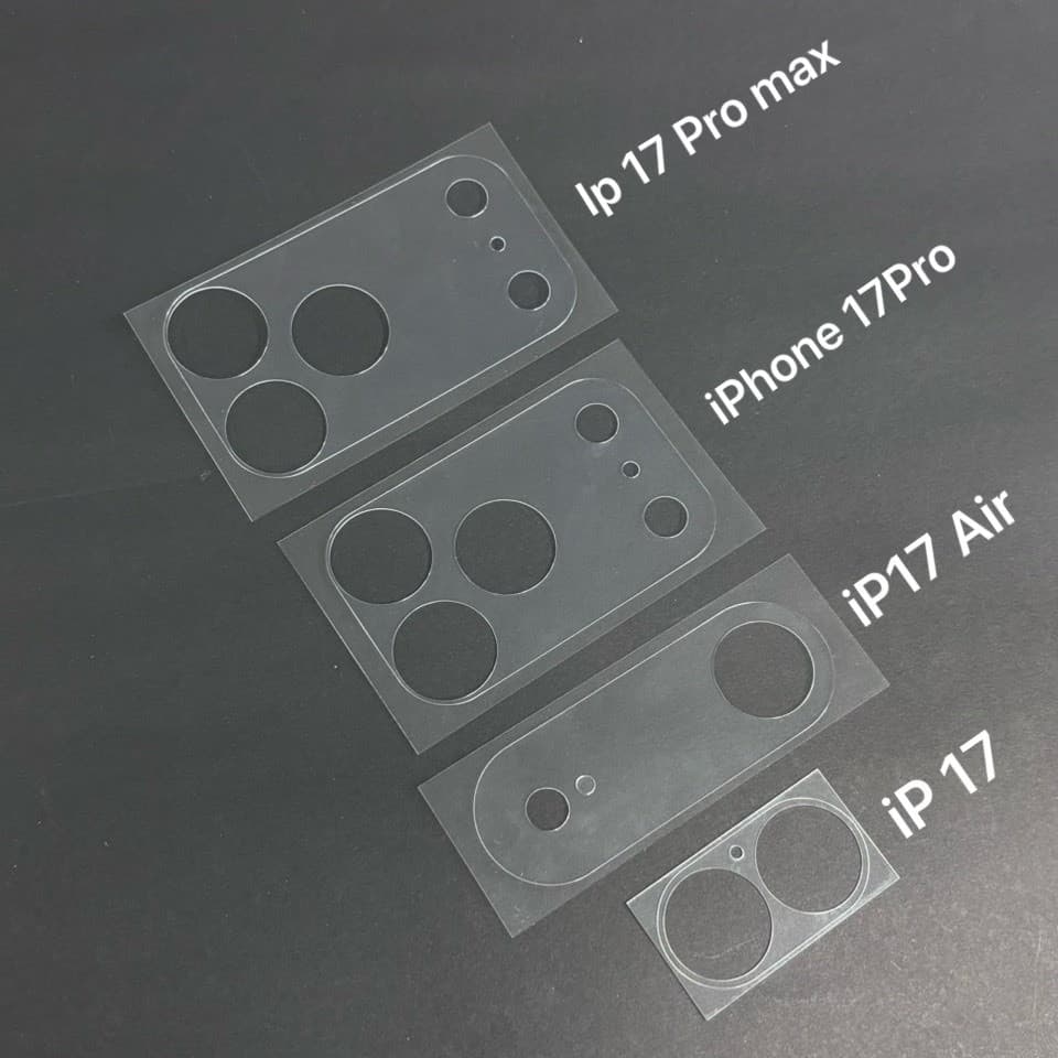 ฟิล์มกันรอยฐานกล้อง ฐานกล้อง สำหรับ Iphone 17Promax 16Pro 16 15 17 pro max 17Pro ฟิล์มกล้อง ไอโฟน ฟิล์มใส / ด้าน Matte รูปที่ 7