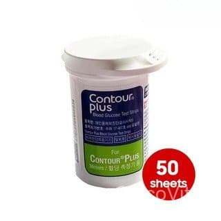 แถบทดสอบ Contour Plus 50/100 แผ่น GlucoVita รูปที่ 3