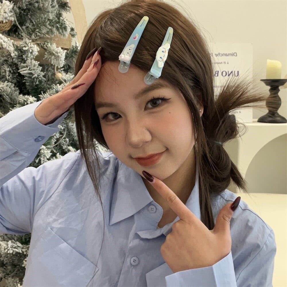 Ins โฮโลแกรมจระเข้คลิปผมน่ารักน่ารักคลิปหนีบการ์ตูนญี่ปุ่นสไตล์คลิป รูปที่ 8