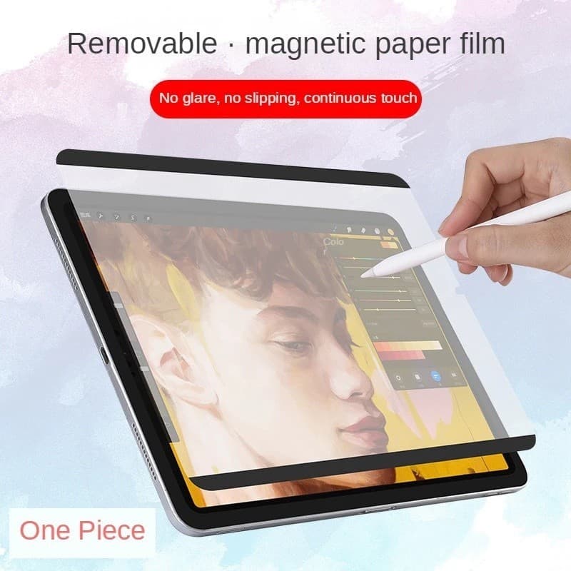 ฟิล์มผิวด้านสำหรับ Huawei matepad SE 11 2024 11.5 2023 Air 11.5S Redmi SE Xiaomi pad 6 proฟิล์มแม่เหล็กที่ถอดออกได้ รูปที่ 2