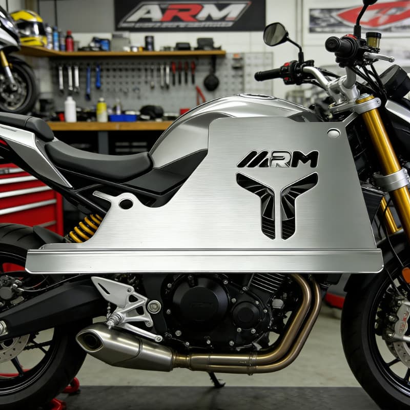 ARM ฝาครอบคอหม้อน้ำรถจักรยานยนต์ VARIO/CLICK/PCX 160 สีเงิน อารุมิ แขน ฝาครอบคอหม้อน้ํา วาริโอ 125 150 160 รูปที่ 7
