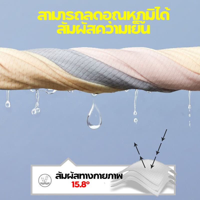 2026 เสื้อฮู้ดกันแดด เสื้อกันยูวี UPF50+ เสื้อกันแดดผ้าไหมน้ำแข็งแบบมีฮู๊ด บางเบาเย็นสบาย เหมาะสําหรับการเล่นน้ํา รูปที่ 6