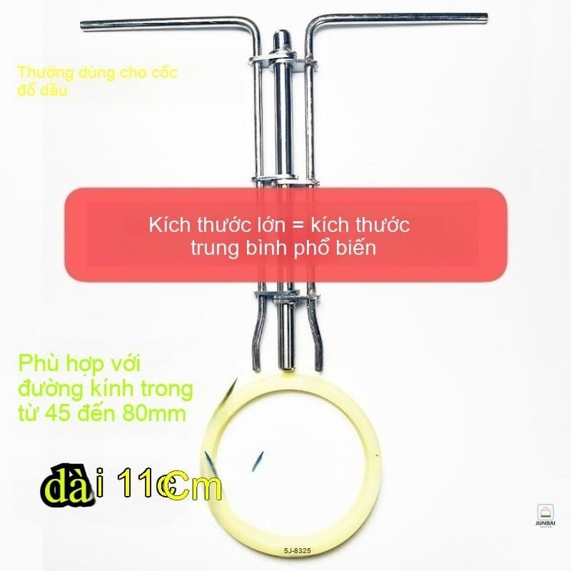 เครื่องมือติดตั้งซีลน้ํามันไฮดรอลิก | ตัวติดตั้งซีลรูลึกและคีมดึง รูปที่ 2