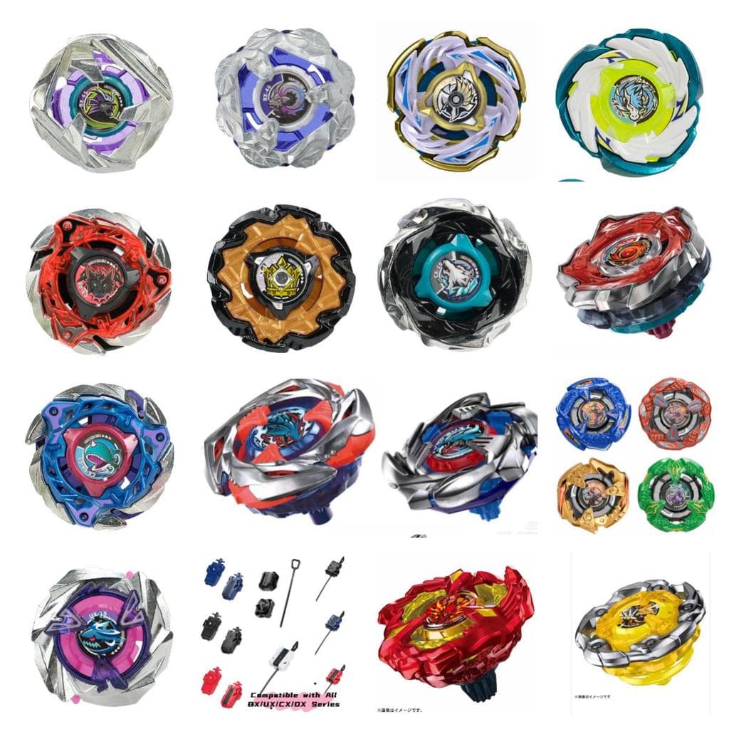 Beyblad X CX-09 CX-10 CX-11 BX-46 CX-07 BX-23 UX-11 UX-01 UX-03 BX00-01 beyblad brust Launcher ของเล่นเด็กโลหะผสม Gyro รูปที่ 1