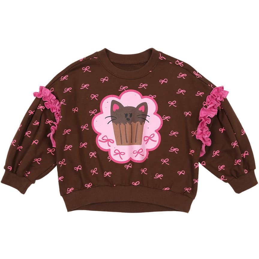 เสื้อกันหนาวแขนยาวสำหรับเด็ก ดีไซน์น่ารักทำจากผ้าฝ้าย รูปที่ 4