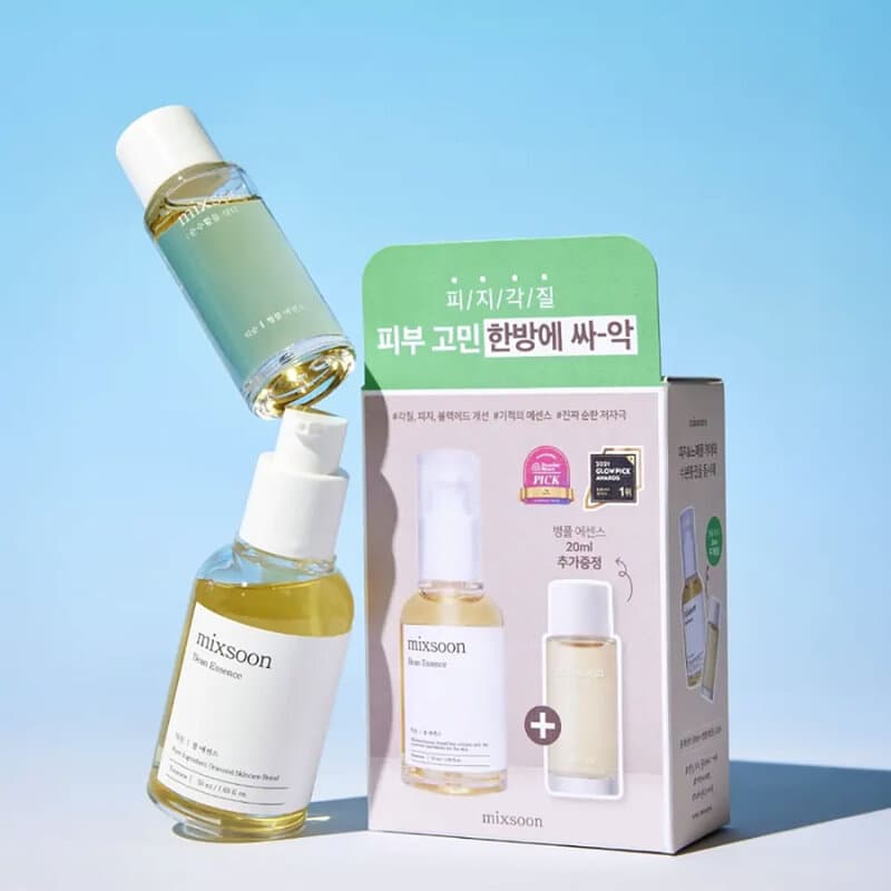 Mixsoon Bean Essence 50ml Free 20ml มิกซ์ซูน เอสเซนส์บำรุงผิวหน้า. รูปที่ 3