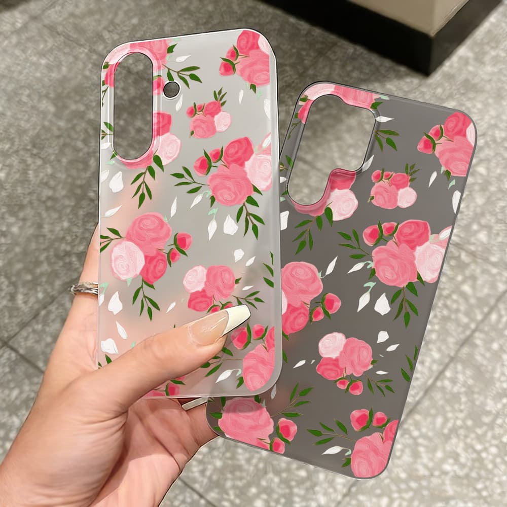 เคสโทรศัพท์ for Samsung A56 A55 A07 A35 A05S A16 A57 A54 A15 A36 A17 S24 S25 S26 Ultra A34 A53 A26 A27 A37 น้ำค้างแข็ง รูปที่ 9