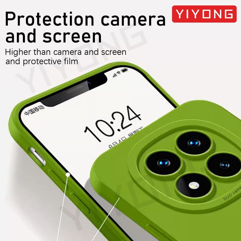 สําหรับ Redmi Note15 Pro YIYONG Silky รู้สึกซิลิโคนเหลวสําหรับ Xiaomi Redmi หมายเหตุ 15 14 Pro Plus Xiomi Global เคสโทรศัพท์ รูปที่ 4