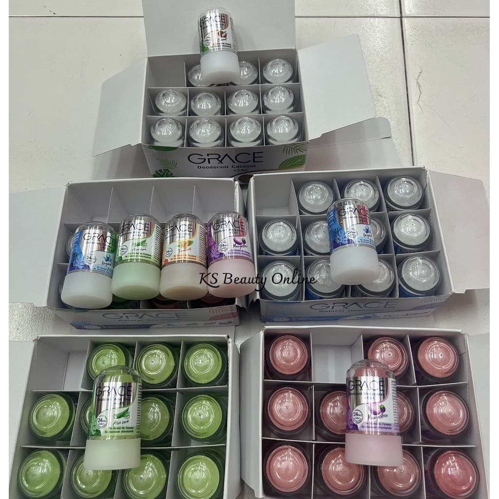 Grace เกรซ สารส้มแท่งระงับกลิ่นกาย ยับยั้งกลิ่นและเหงื่อ รูปที่ 2
