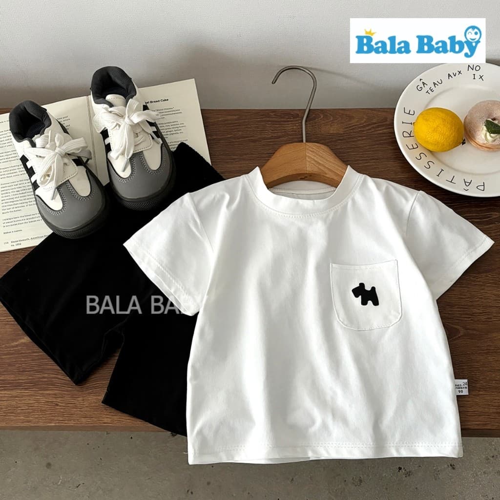 ชุดเซ็ตเด็ก ชุดเซ็ต 2 ชิ้นเด็กผู้ชาย เสื้อยืดกางเกงขาสั้น Size80-120cm DXT04 รูปที่ 7