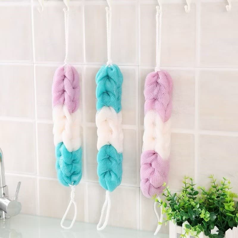 ZB1 HOME ฟองน้ำขัดผิว, สครับขัดผิว, ถุงใส่สบู่โฟมนุ่ม, ถุงใส่สบู่, สครับขัดผิว, ฟองน้ำอาบน้ำไนลอน รูปที่ 4