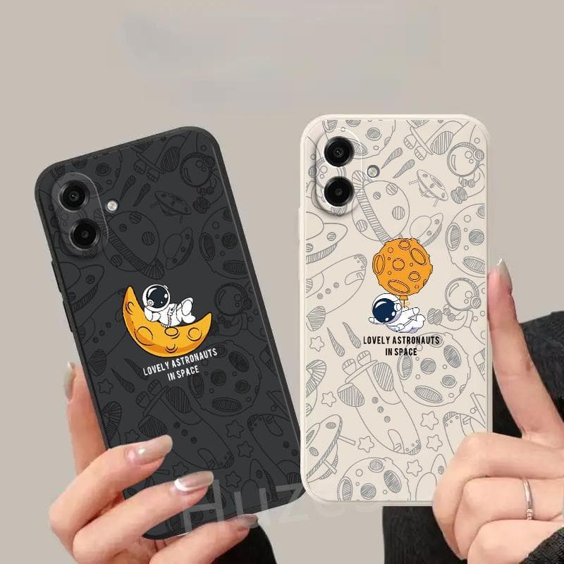 เคสสําหรับ Samsung A07, A06 4G, A05, เคสซิลิโคนแบบนิ่ม, เคสเทรนด์ย้อนยุค, เคสป้องกันเลนส์ รูปที่ 5