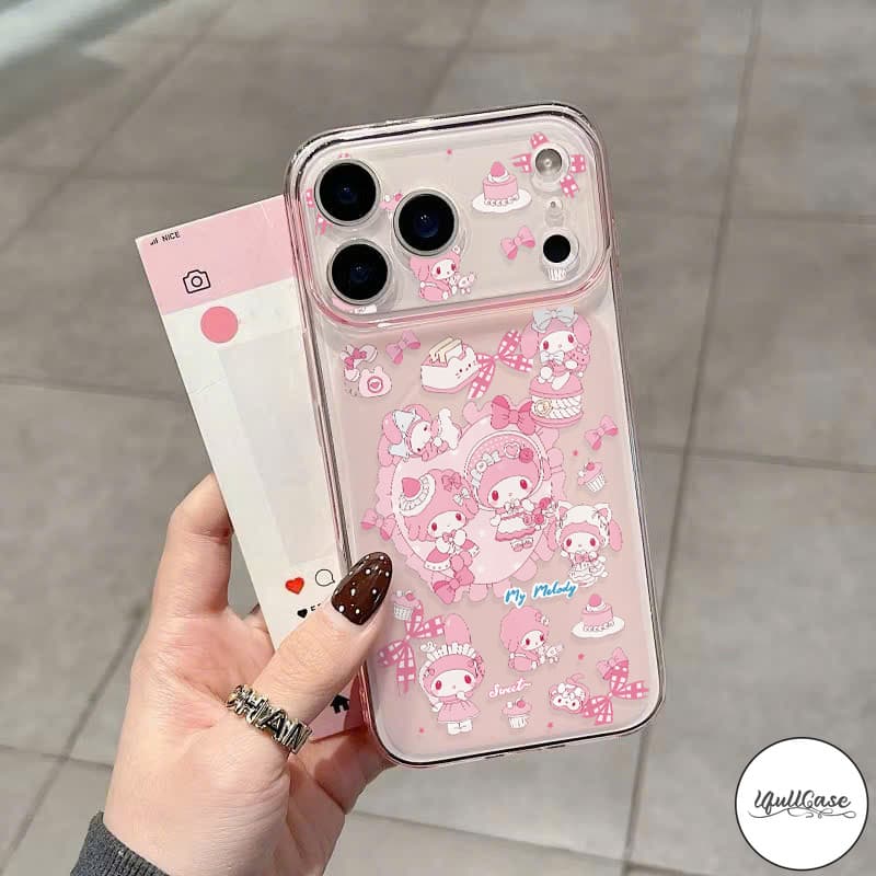 เคสไอโฟน11คอนนิง แม่เหล็ก เมโลดี้ โบว์ หัวใจ เคส เข้ากันได้กับIPhone 17 AIR 15 11 12 13 16 14 Pro Max 16Pro 15 16 Plus รูปที่ 4