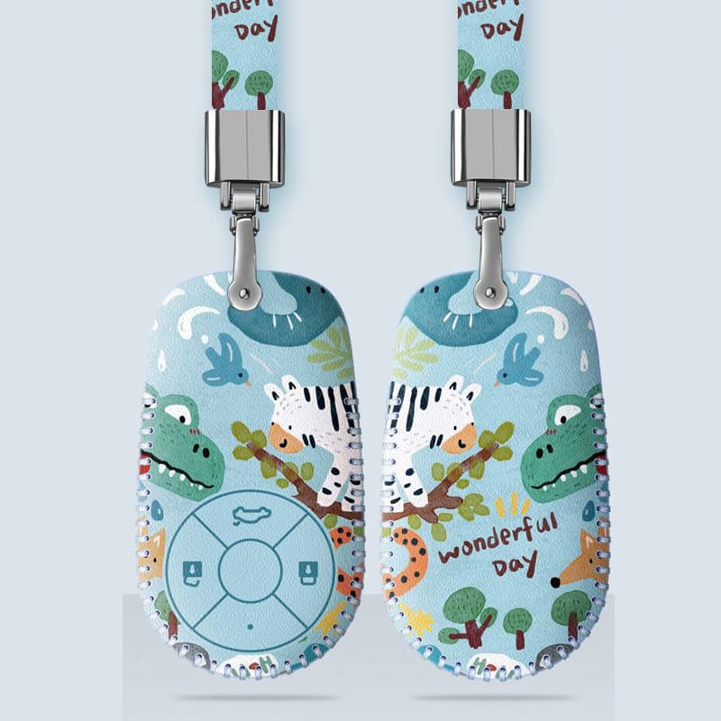เคส สำหรับรถ Ora goodcat & GT Ora 5 2026 PU เคสกุญแจรีโมทรถยนต์สําหรับ ORA Good Cat ORA goodcat GT อุปกรณ์เสริมในรถยนต์พวงกุญแจ รูปที่ 4