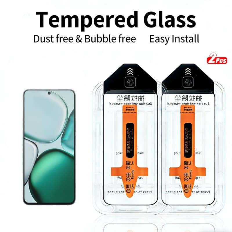 2pcs กระจกนิรภัยสําหรับ ZTE Nubia Red Magic RedMagic 11 Air 11 Pro + 10 10S 10 Air 11 10S Pro Plus ป้องกันหน้าจอ One-Touch ติดตั้ง รูปที่ 7