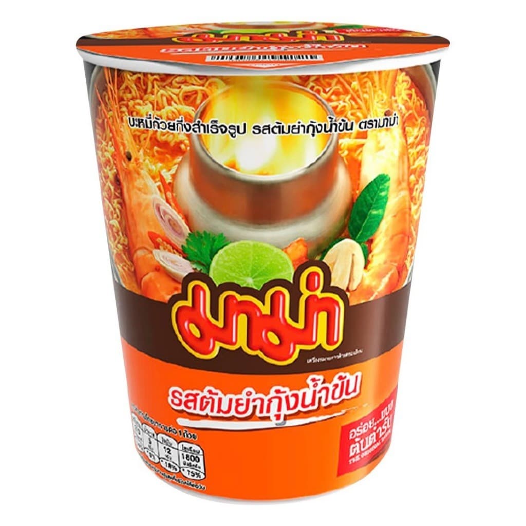 Mama Cup มาม่า คัพ บะหมี่กึ่งสำเร็จรูป มีหลายรสชาติให้เลือก รูปที่ 5