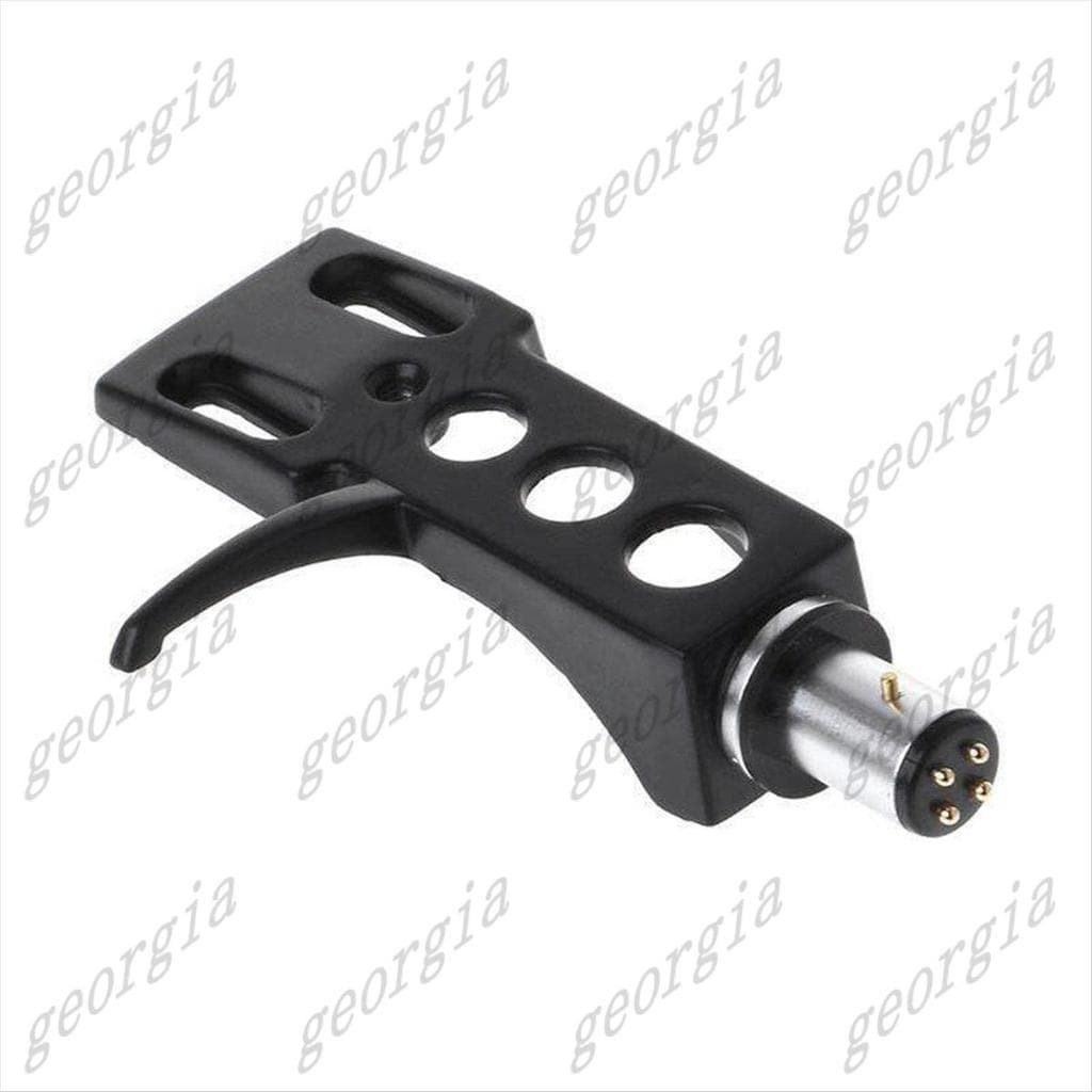 gorg331 ชิ้น Phono Turntable Headshell Mount Phonoograph ผู้ถือหัว Stylus ตะกั่วลวดโลหะสีดําสําหรับ LP Disc เครื่องเล่นบันทึก รูปที่ 5