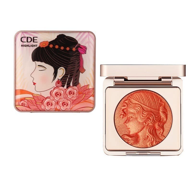 บลัชออนเนื้อฉ่ำวาว เม็ดสีแน่นสีชัด ติดทนกันน้ำ Smart Girl Reading Blush จากไทย รูปที่ 8