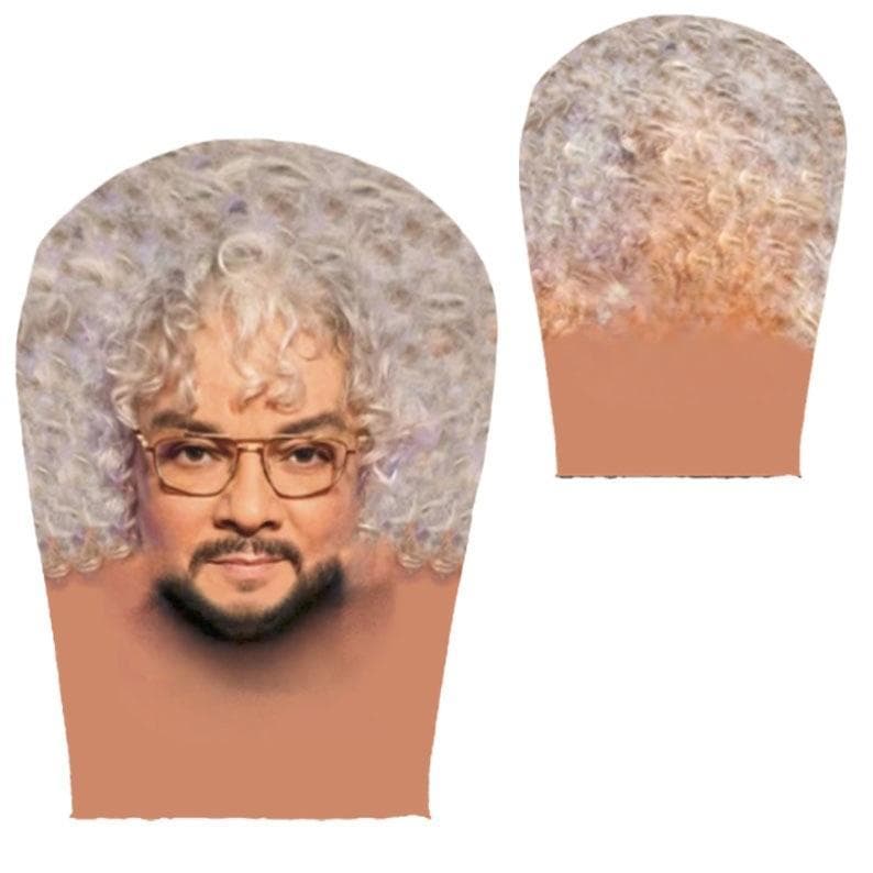 Party Props ใหม่ 3D Full Face Mask การพิมพ์สองด้านยืดหยุ่นตาข่ายหน้ากาก Balaclava Hood หมวกหมวกฮาโลวีนสําหรับผู้ใหญ่ Unisex รูปที่ 4