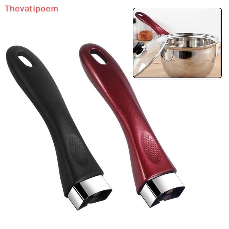 Bakelite Pan Pot Handle Anti Scalding Pan Universal Ergonomic อุปกรณ์ครัวเปลี่ยนที่ถอดออกได้ Bakelite Grip HOT รูปที่ 1