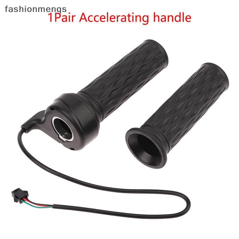 1 คู่จักรยานไฟฟ้าคันเร่งจักรยานความเร็วคันเร่ง Grip สวมใส่ Accelerator Handle Grip สําหรับแฮนด์ รูปที่ 1
