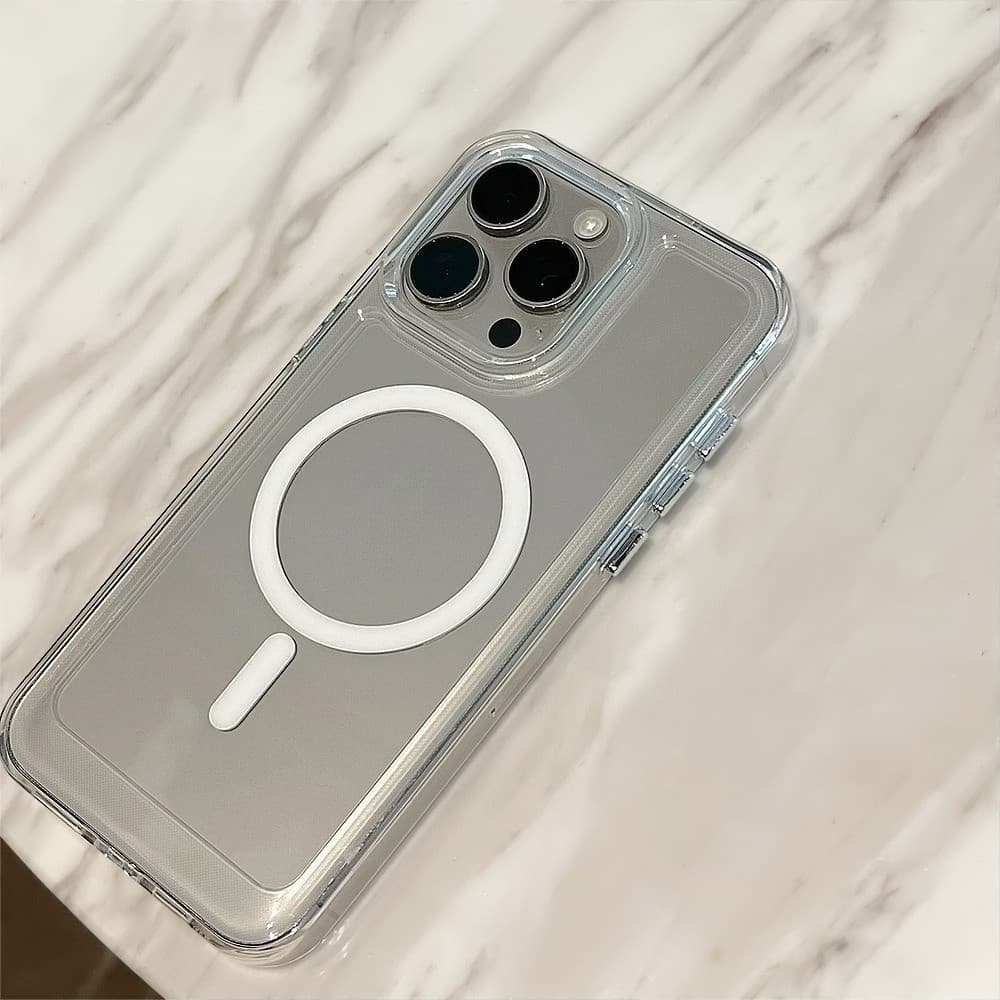 Magnetic เคสโทรศัพท์ For Samsung A56 A55 A54 A06 A17 A07 A16 A36 A37 A57 A35 A15 S25 S26 Ultra A26 S24 S23 Ultra รูปที่ 5