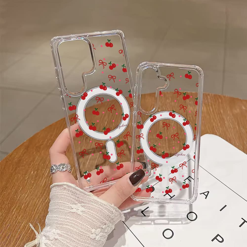 เคสแม่เหล็ก เคส For Samsung A15 A07 4G A17 5G A37 A57 A06 A56 5G A16 A26 A36 A55 A35 A54 S26 S25 Ultra S24 FE เคสทรศัพท์ รูปที่ 7