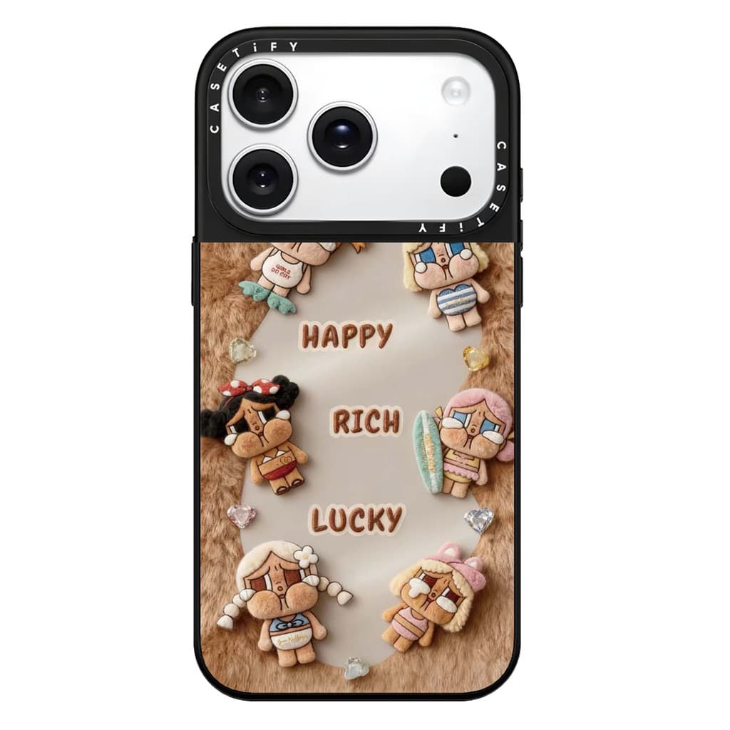 กระจกแม่เหล็กตุ๊กตาภาพลูกสุนัขเคสโทรศัพท์สําหรับ ไอโฟน 17 16 มือโปร สูงสุด 17อากาศ 16 15 14 13 12 11 กันกระแทกป้องกันปลอก รูปที่ 3