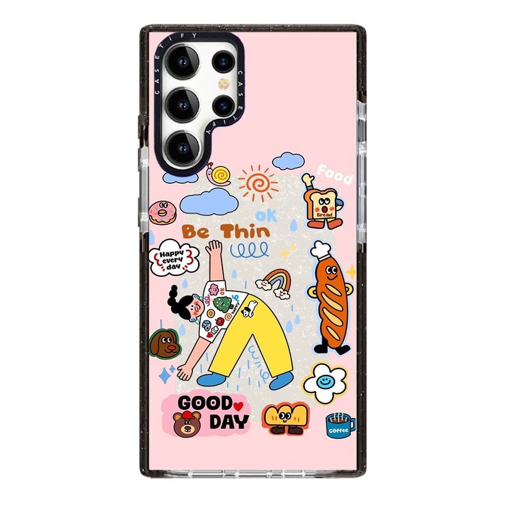 Gitter สาว Dogl Phone Case For Samsung Galaxy S26 25 24 23 22 UItra S25 24 Plus กันกระแทกป้องกันปลอก รูปที่ 3