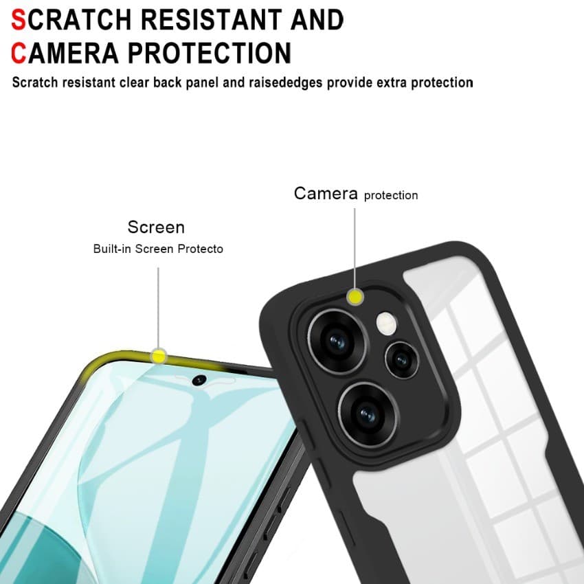 สําหรับOppo Reno 15 Pro Max 15F 2025 เคสโทรศัพท์Full Body 2 In 1 ปลอกสองด้านReno15ProMax Reno15F Protector 360 ด้านหน้า + ด้านหลังรวมทุกอย่างเคสกันกระแทกนุ่มปกหลัง รูปที่ 9