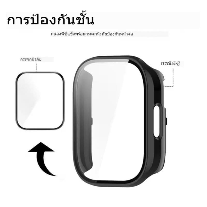 กรณี + สายซิลิโคนสําหรับ Xiaomi Redmi Watch 5 Active/5Lite สายคล้องอุปกรณ์เสริมสมาร์ทวอทช์สร้อยข้อมือกีฬา correa Redmi Watch 5 Active รูปที่ 3