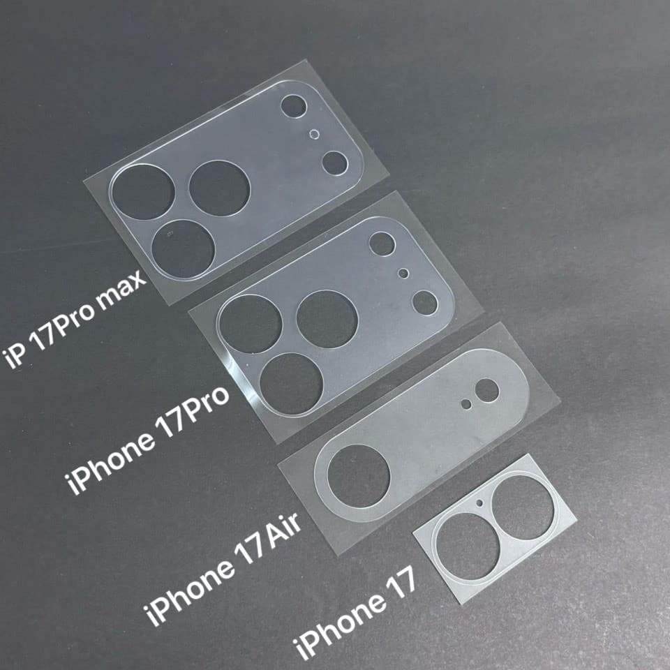 ฟิล์มกันรอยฐานกล้อง ฐานกล้อง สำหรับ Iphone 17Promax 16Pro 16 15 17 pro max 17Pro ฟิล์มกล้อง ไอโฟน ฟิล์มใส / ด้าน Matte รูปที่ 8