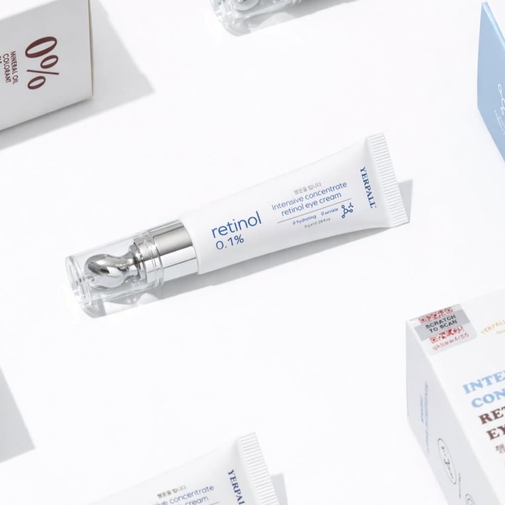 วิตามินใต้ตา Yerpall Intensive concentrate retinol eye cream รูปที่ 9