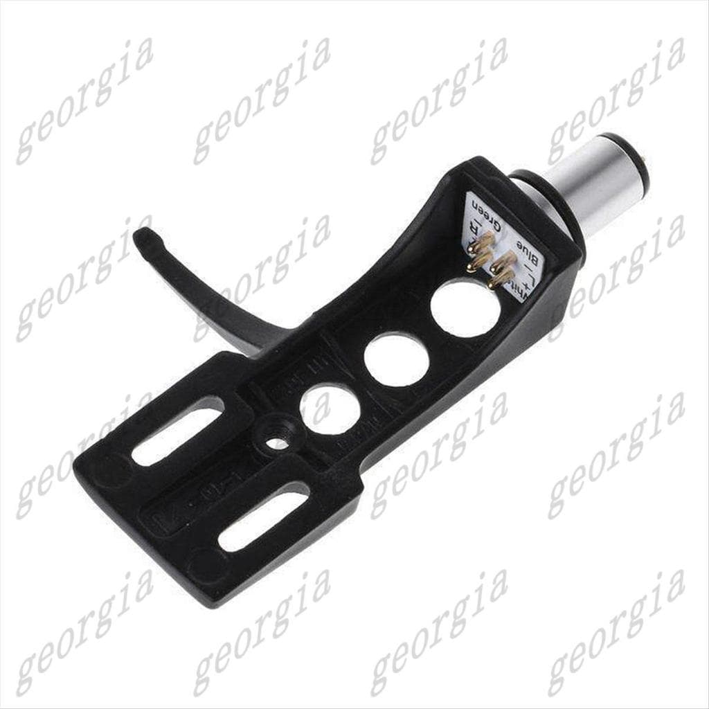 gorg331 ชิ้น Phono Turntable Headshell Mount Phonoograph ผู้ถือหัว Stylus ตะกั่วลวดโลหะสีดําสําหรับ LP Disc เครื่องเล่นบันทึก รูปที่ 3