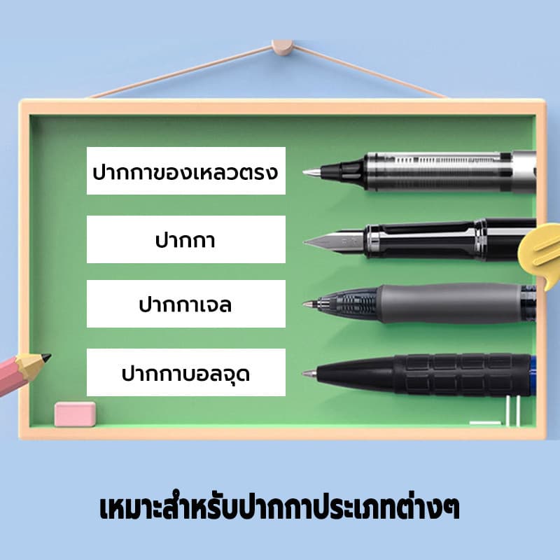 เทปลบคำผิด เทปลบปากกา 6 ชิ้น ใช้ได้ดีในทุกสถานการณ์ ไม่ว่าจะลบเป็นตัวอักษรหรือลบหลายๆบรรทัด รูปที่ 8