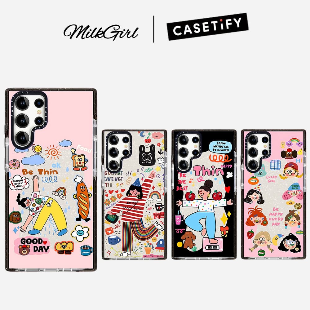 Gitter สาว Dogl Phone Case For Samsung Galaxy S26 25 24 23 22 UItra S25 24 Plus กันกระแทกป้องกันปลอก รูปที่ 1