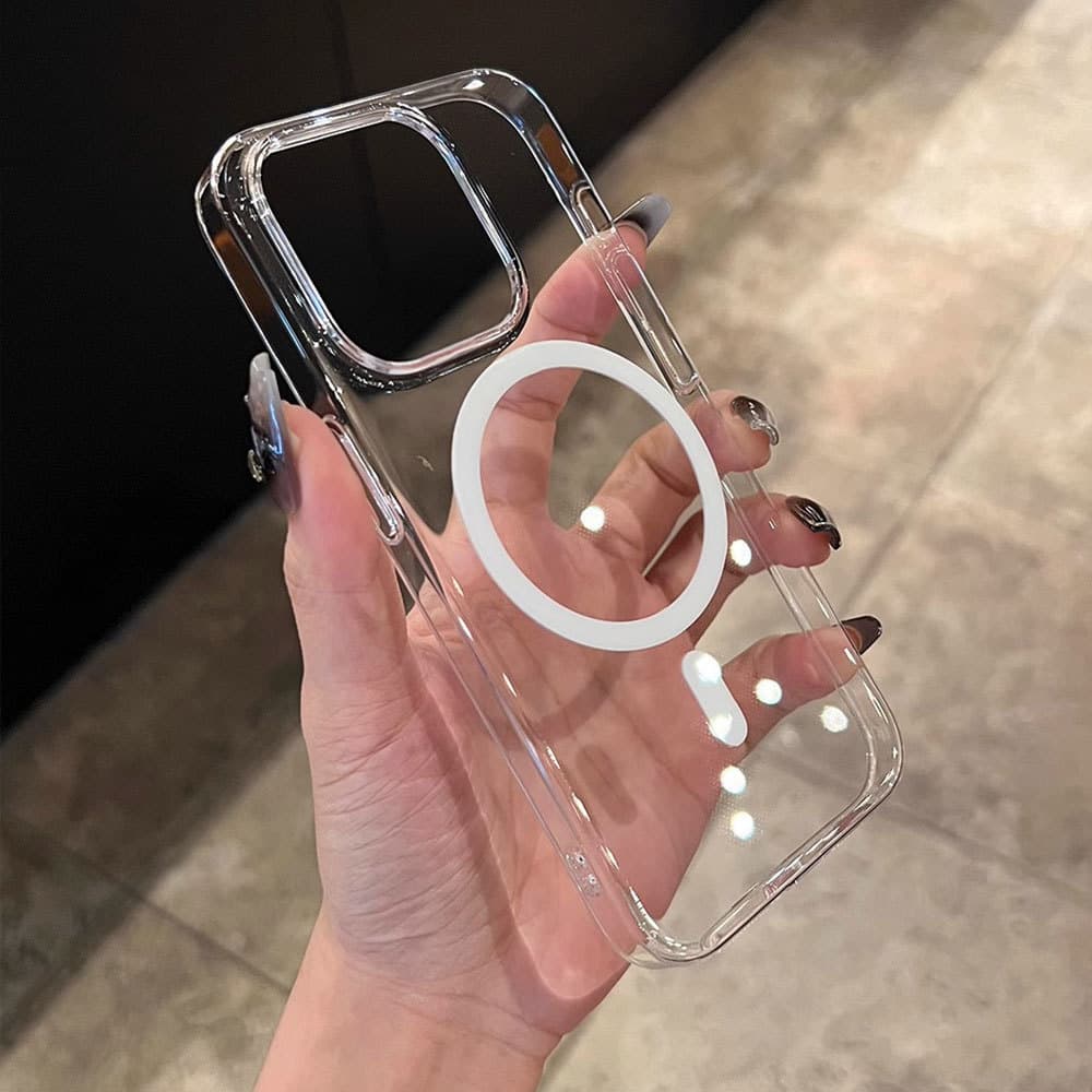 Magnetic เคสโทรศัพท์ For Samsung A56 A55 A54 A06 A17 A07 A16 A36 A37 A57 A35 A15 S25 S26 Ultra A26 S24 S23 Ultra รูปที่ 3