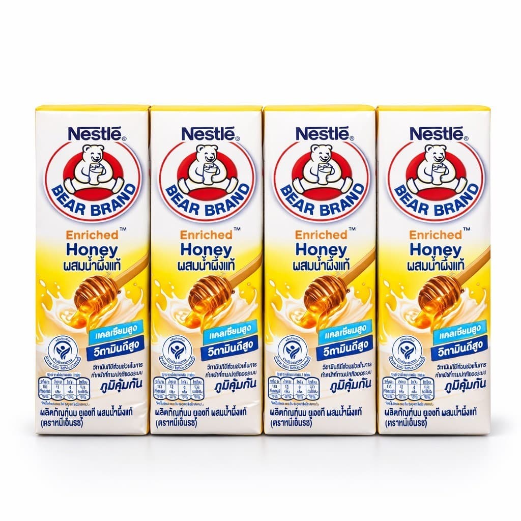 Bear Brand UHT นมตราหมี ยูเอชที มีหลายรสชาติให้เลือก รูปที่ 5