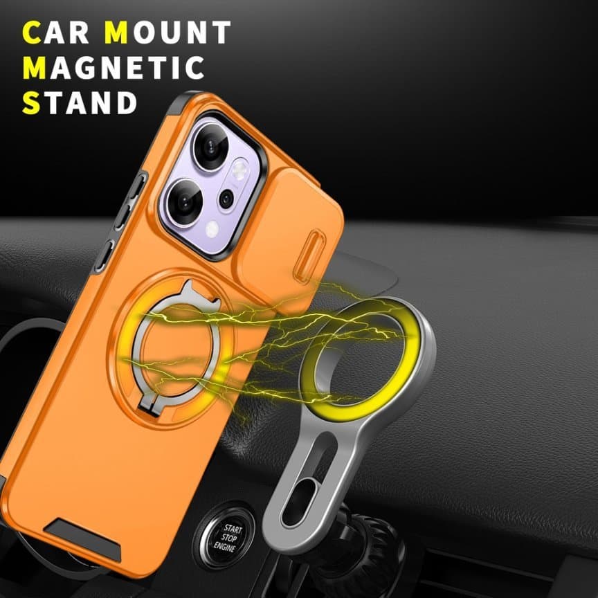สําหรับOppo Reno 15 Pro Max 15F ProMax 14 14F 13 2026 เคสโทรศัพท์เกราะแหวนผู้ถือแม่เหล็กเลนส์ป้องกันกรณีReno15 Reno15Pro Reno15F Reno15ProMaxกันกระแทกปกหลัง รูปที่ 6