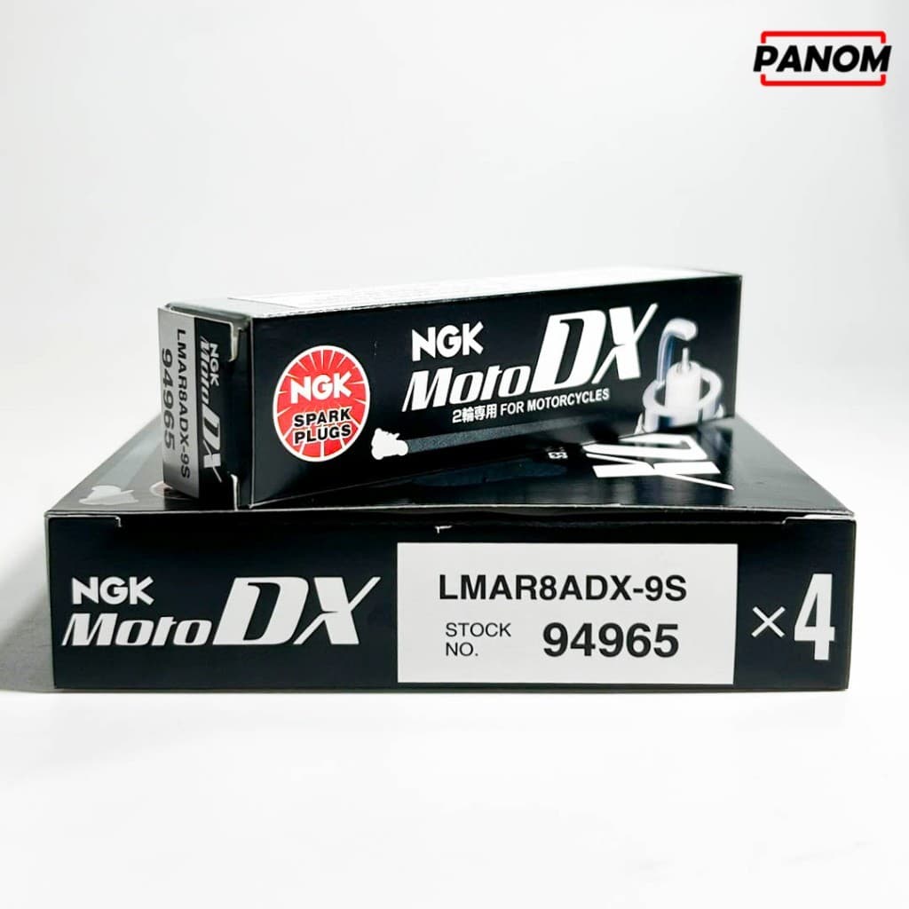 NGK หัวเทียน MOTO DX LMAR8ADX-9S รูทีเนียม PCX160 ADV160 FORZA300/350 ADV350 LEAD125 4V Xmax Giorno รูปที่ 4
